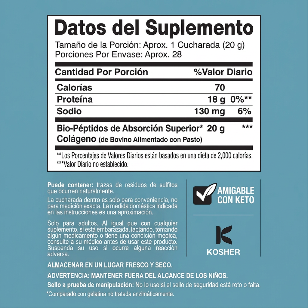 NeoCell Multi-Colageno Peptides | Piel Firme, Cabello Fuerte y Articulaciones